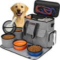 Airline Approved Pet Travel Bag, Weekend Dog Travel Set for Dog and Cat, Airline Approved Tote Organizer with Multi-Function Pockets